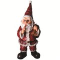 Michael Carr Designs Michael Carr Designs MCD80075 MCarr Garrold Santa with Gift Bag Resin Statue MCD80075